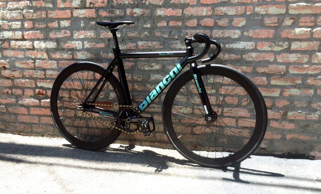 Bianchi Super Pista Custom Build Timelapse Video | City Grounds