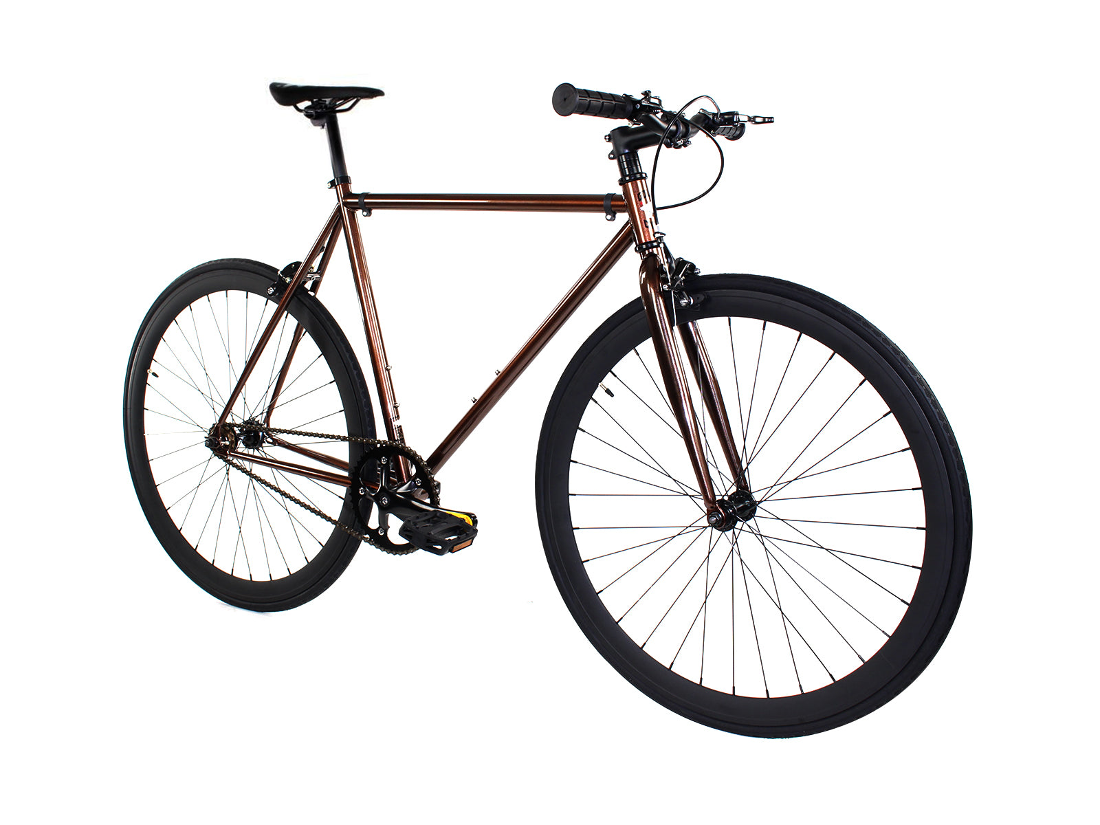 Golden Cycles Copper Fixie Bike – City Grounds
