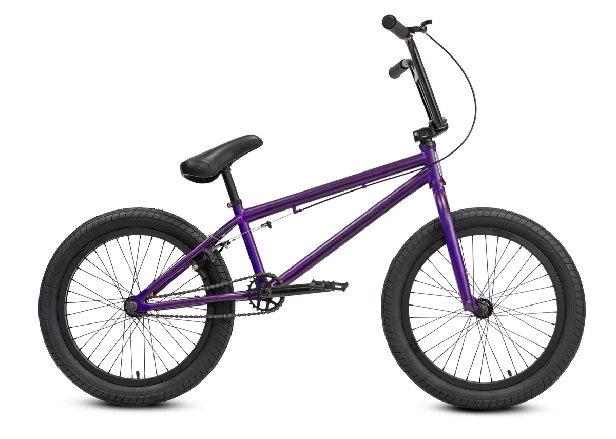 自転車本体 Volume District BMX Bike-20\"-Flat Purple Dynacraft Inspire Kids 20-inch BMX Bike, Girls, Age 7-14 Years