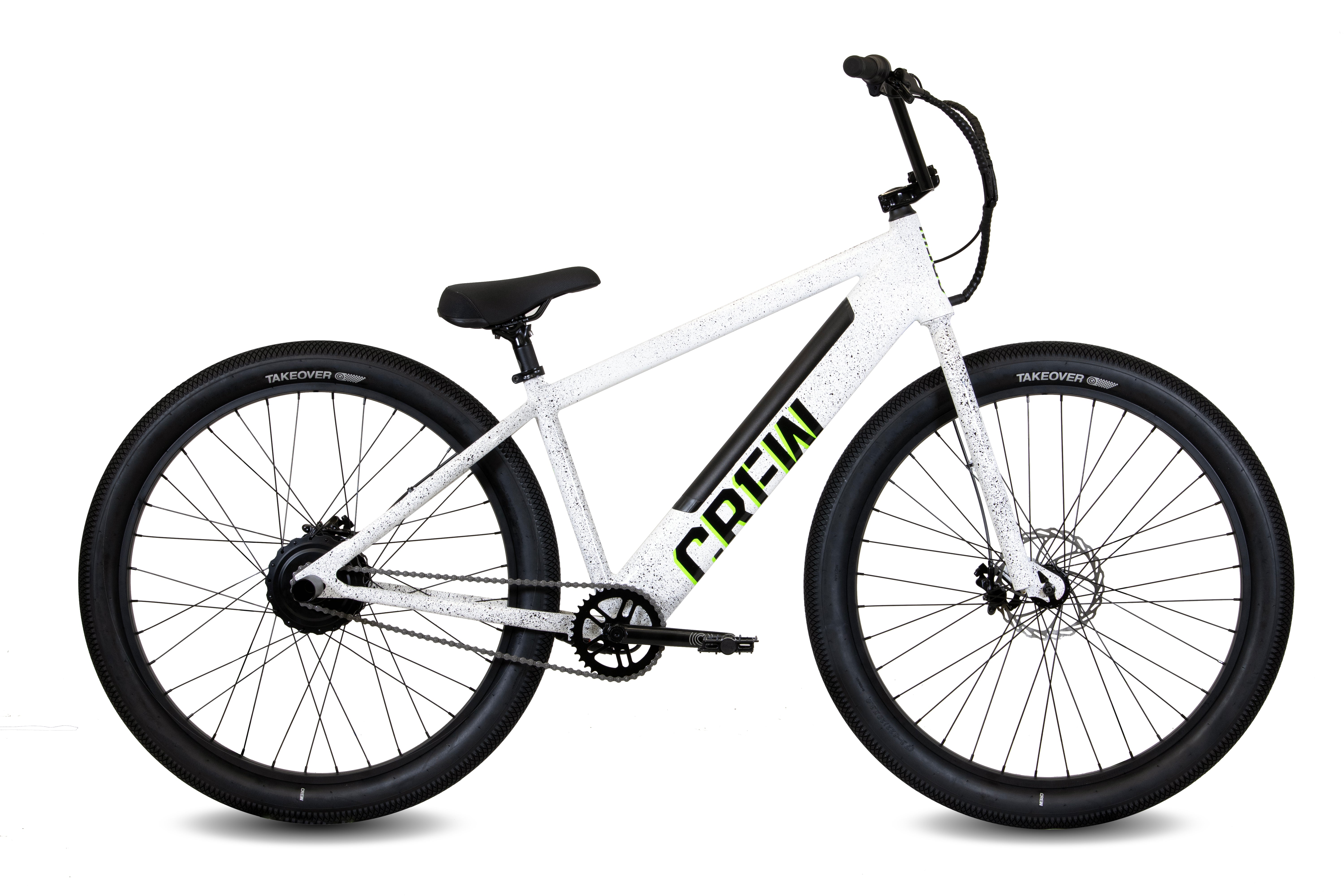 Crew Bike Method 750 E-BMX Bike White Splatter 29