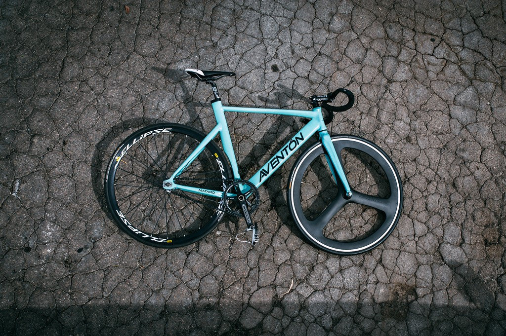 Aventon Mataro Satin Celeste Fixed Gear | City Grounds