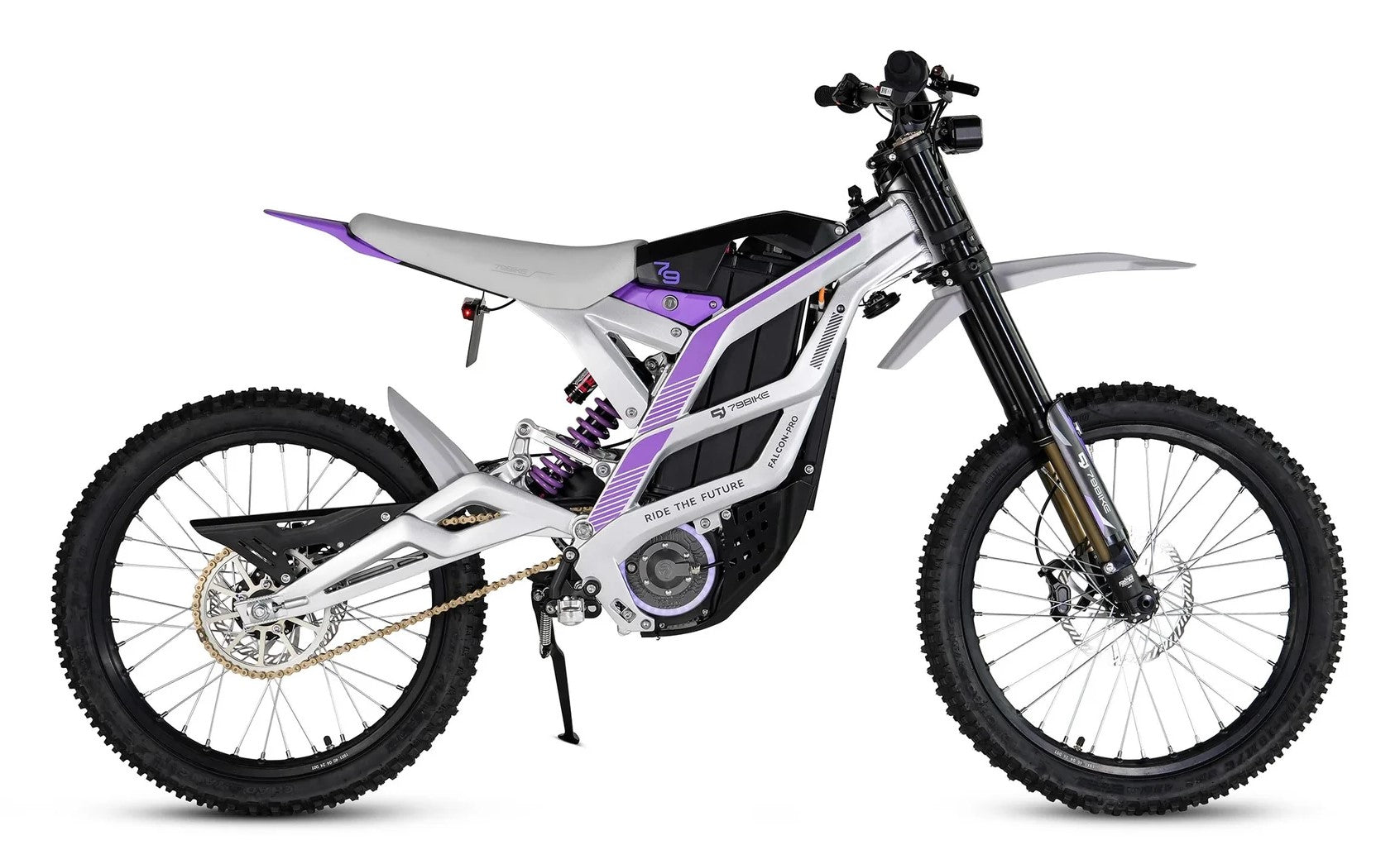 Silver/Purple