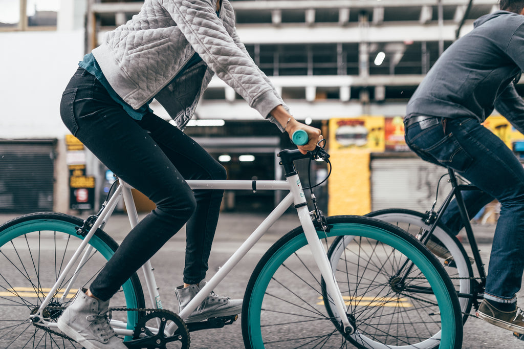 Golden Cycles Blue Jay Fixie Bike