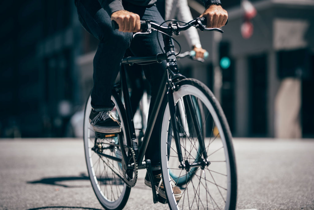 Golden Cycles Blue Jay Fixie Bike