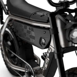 super73-s2 electric bicycle Super73 MZFT Electric Bike Titanium Ore