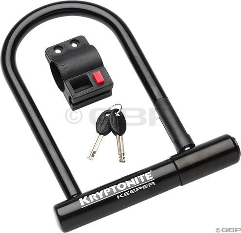 Kryptonite Keeper Standard Bicycle U-Lock 4" x 8"