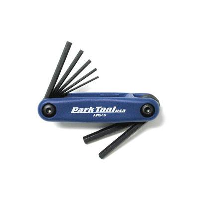 Park Tool Folding Hex Wrench Set 1.5  6mm (AWS-10)