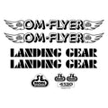 SE Bikes OM Flyer Decal Sticker Set