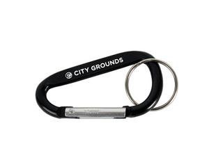 City Grounds Carabiner Keychain